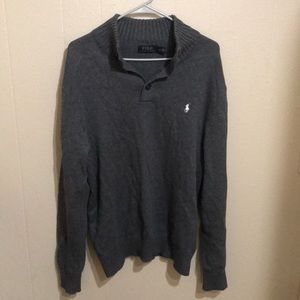 Men’s size L grey Polo pullover